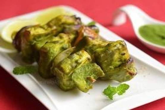 Hariyali Paneer Tikka